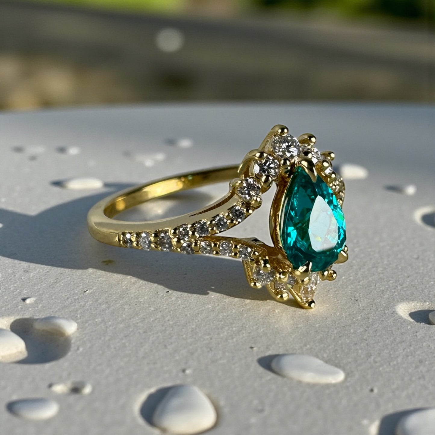 Paraíba Ring – Exclusive 14K Collection