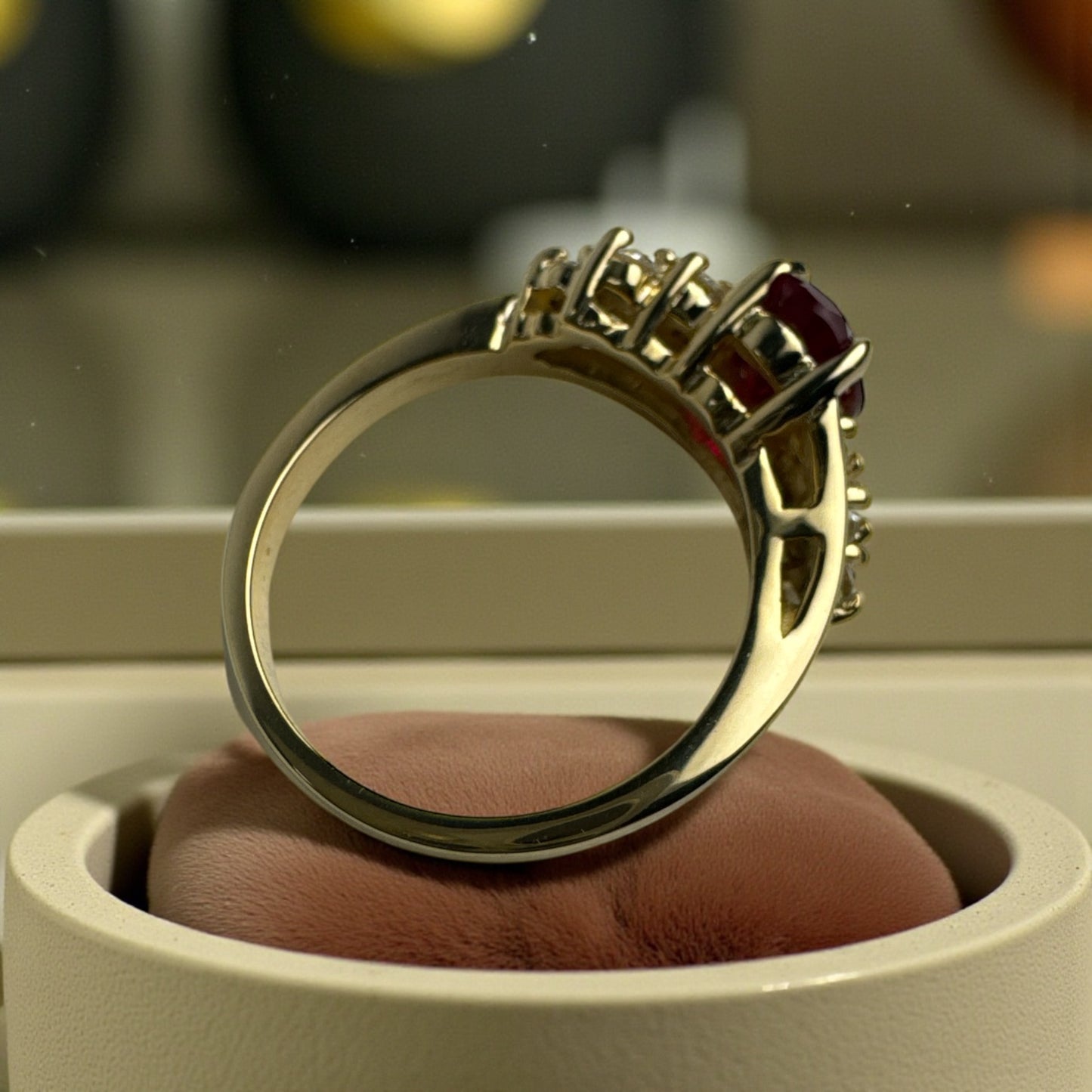 Ruby Ring – Timeless Elegance 14K