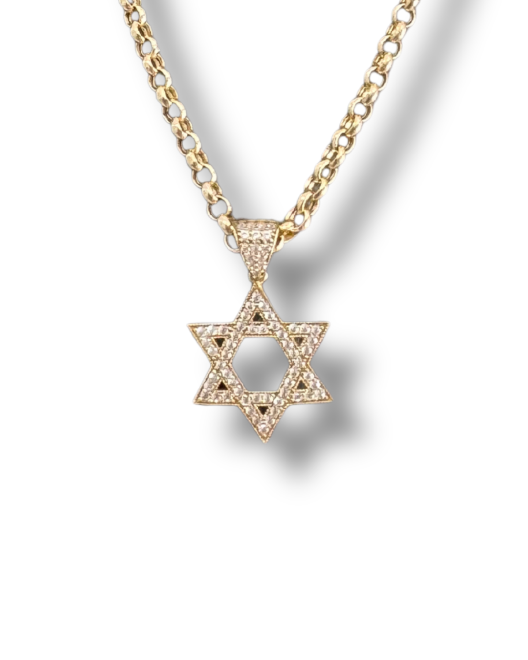 Rolo Chain Necklace with Star Pendant