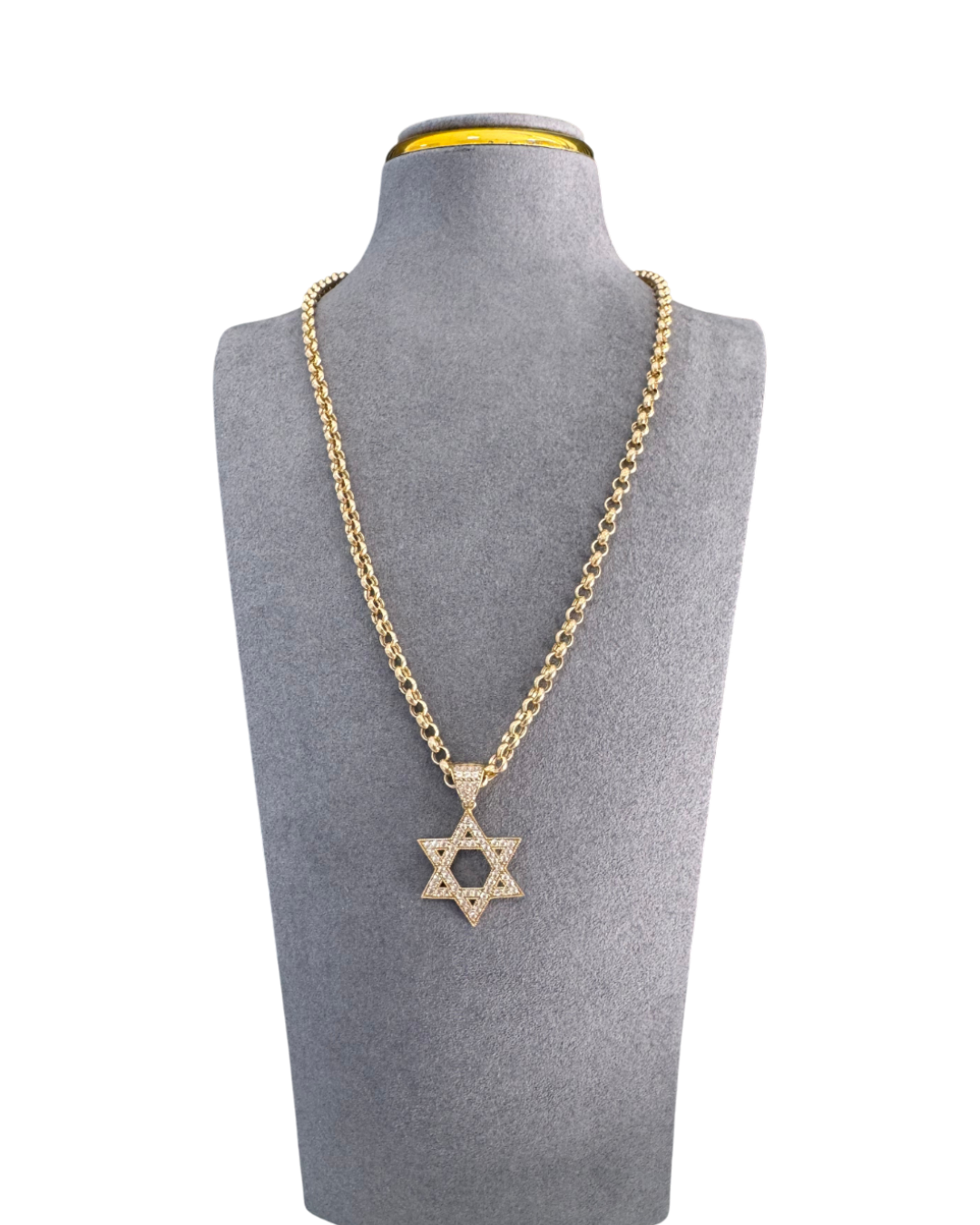 Rolo Chain Necklace with Star Pendant