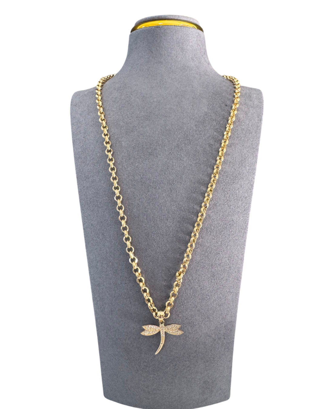 Rolo Chain with Dragonfly Pendant