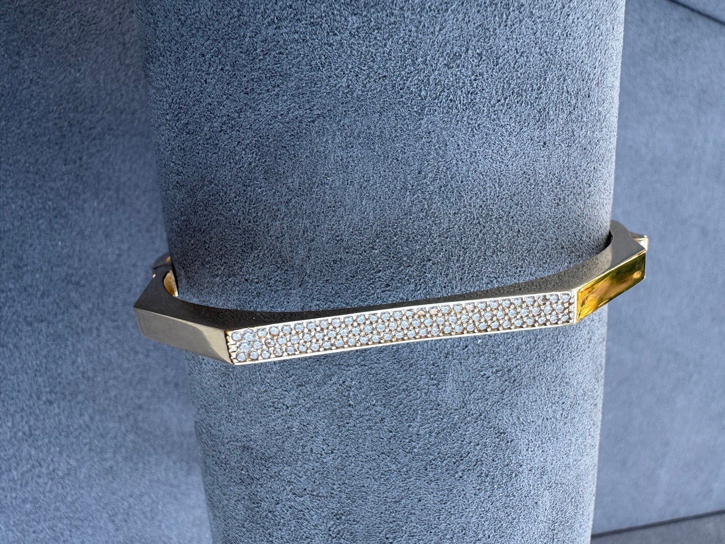 Eternity Bar Bracelet 14K