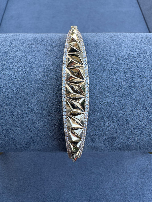 Spike Elegance Bracelet 14K